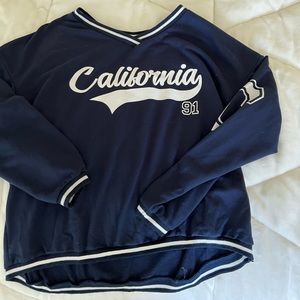 Navy blue Sweatshirt